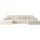 altdecor Eckcouch Cord 6-Sitzer Beige