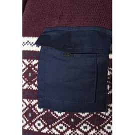 Jan Vanderstorm Strickjacke BJORNSEN dunkelrot- 64/66