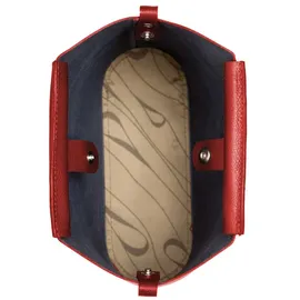 Gretchen Crocus Small Schultertasche Leder Rot/Beige