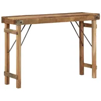 VidaXL Konsolentisch 110x35x76 cm Massivholz Recycled - Vidaxl