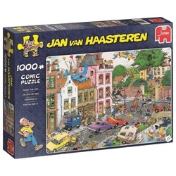 Jumbo Spiele Puzzle »Jan van Haasteren - Freitag der 13. - 1000 Teile Puzzle«, Puzzleteile