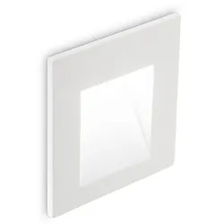 Ideal Lux LED Outdoor Wandeinbauleuchte BIT, 2W, 3000K, 215lm, weiß IDEA-269023