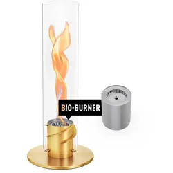 SPIN 1200 Tischfeuer gold inkl. Bio-Burner - bis zu 2000 W Leistung 00699