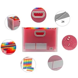 Exacompta Fächermappe 55198E Transparent 330 x 250 x 235 mm 1 St.
