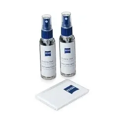 CARL ZEISS Reinigungsspray (x2) und Mikrofasertuch