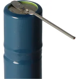 AccuCell Backup Akku passend für Sanyo N-50SB3, ersetzt Sanyo 632-246-0621, N 50SB3, N50SB3 mit Lötpaddel für Not- oder Alarmsysteme einschließlich Notb...