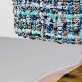 Kare Zagora Stehlampe Textilschirm in Pastelltönen