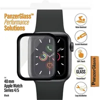 Panzer Glass PanzerGlass Panzerglas Displayschutz für Apple Watch Series 4 | Schwarz