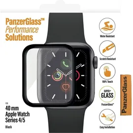 Panzer Glass PanzerGlass Panzerglas Displayschutz für Apple Watch Series 4 | Schwarz