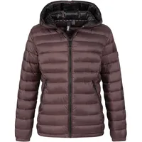 Lpo Steppjacke "GILMOUR MELVILLE VI Women", Damen, Gr. 40 (M), braun, 100% Polyester, figurbetont hüftbedeckend, mit innenliegendem Gummizug, Jacken Steppjacke, auch in Großen Größen erhältlich