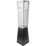 ACTIVA Terrassenheizstrahler Gas Pyramide Canton Tower 220 cm Heizpilz Flammenheizer Terrassenheizer