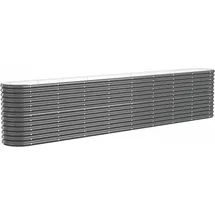 vidaXL Hochbeet 332 x 40 x 68 cm Anthrazit