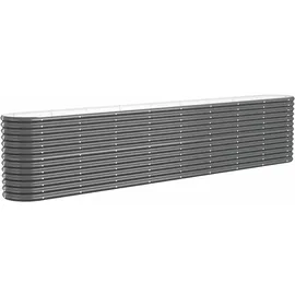 vidaXL Hochbeet 332 x 40 x 68 cm Anthrazit