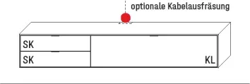 Wöstmann WM 2470 Hängeelement 11163