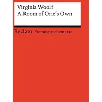 Reclam, Philipp A Room of One's Own