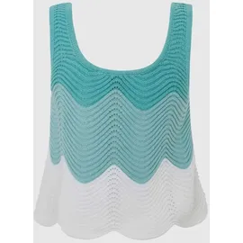 Pepe Jeans Galea ärmellose Bluse Wave Blue XS