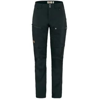 Fjällräven Abisko Midsummer Zip Off Trousers W Damen - Trekkinghose - schwarz
