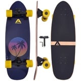 Apollo Midi Longboard Surfskate Pro Miami Sunset