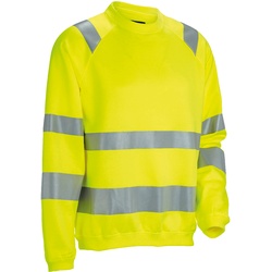 Jobman Sweatshirt HiVis 1150 Gelb - XXL