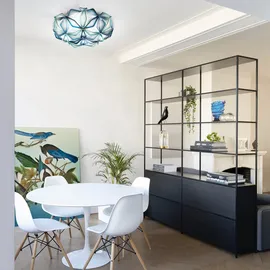 Slamp La Vie 1 E27 50 x 47 x 19 cm Blau Kunststoff