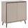 Livetastic Arona 90 x 90 x 38 cm Beige / Schwarz