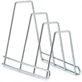 Zeller 24850 Brettchen-/ Tellerständer, Metall verchromt