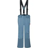 Trollkids Schneehose Holmenkollen Slim Fit, Stahlblau, Größe 164 - 164