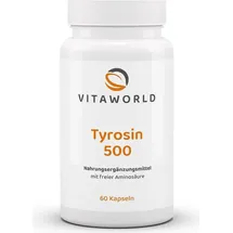 VITA-WORLD Vita World L-Tyrosin 500 mg Kapseln 120 St.