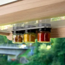 silwy silwy® Feinkost-Magnetgläser BLACK & CLASSY 125ml)