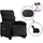 vidaXL Massagesessel mit Aufstehhilfe Elektrisch Kunstleder 92 x 99,5 x 0 cm Schwarz