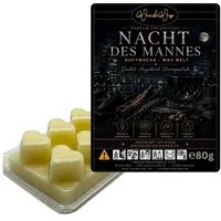 WonderWax Duftwachs WonderWax® Parfume Duftriegel 6 x Duftwachs Herzen Weiß (Die Nacht des Mannes), Duftrichtung: Nacht des Mannes