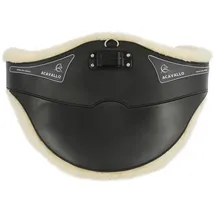 Acavallo Stollenschutzgurt PVCGel mit EcoWolle 140 Schwarz