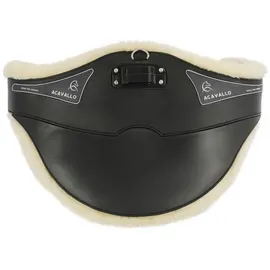 Acavallo Stollenschutzgurt PVCGel mit EcoWolle 140 Schwarz