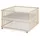 Sämann Laufgitter mit Matratze SleepPlus - natur - Premium Kollektion | Gr.: 75x100 cm