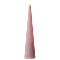MARELIDA LED Kegelkerze 25 cm rosa