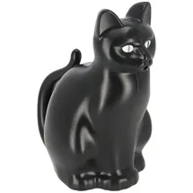 Esschert Design Gießkanne Katze L 3 Liter Schwarz