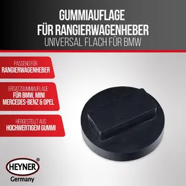 Heyner Gummiauflage Gummi, Kunststoff schwarz