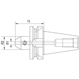Fortis Flächenspannfutter JISB6339AD BT40 16 mm A63
