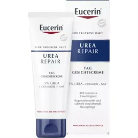 Eucerin UreaRepair Tag Gesichtscreme 5% Urea für sehr trockene Haut 50 ml