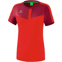 Erima Squad Funktionsshirt Damen bordeaux/red 34
