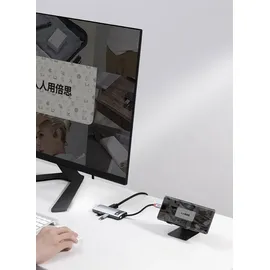 Baseus Metal Gleam Series 4-in-1 USB-C Hub,