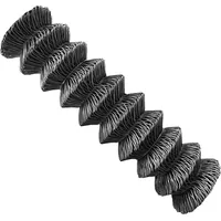 V2Aox Maschendrahtzaun 100 cm Höhe 25 m Länge Maschendraht Gartenzaun Zaun Draht Drahtgitter Drahtzaun Rolle Hasendraht Hühnerzaun Gitter Fence