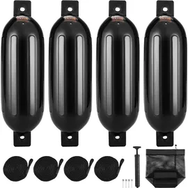 Vevor Fender 4 Aufblasbare Fenders 21,59 x 66,04 cm