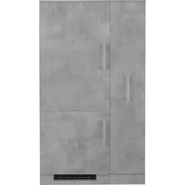 WIHO KÜCHEN Küchenzeile Cali 90 cm grau
