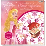 Panini Disney Prinzessin: Meine Glitzer-Mandalas zum Ausmalen