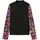 Madeleine Jacke mit floralen Trend-Ärmeln", in schwarz / multicolor), | Gr.: 40,