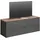 Hom ́in DIANA TV-Lowboard 140x62 cm Grau Holz/Metall