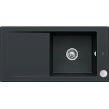 Villeroy & Boch Timeline 60 flat schwarz flächenbündig Excenterbetätigung 965 x 475 mm