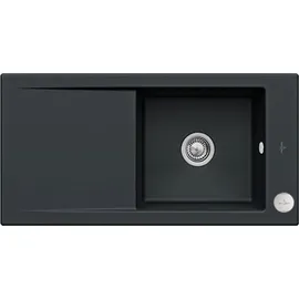 Villeroy & Boch Timeline 60 flat schwarz flächenbündig Excenterbetätigung 965 x 475 mm