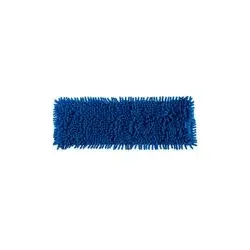 Microfasermopp Chenille | Weicher, effektiver Wischmopp | 40 cm, 50 cm
 Blau 40 cm
